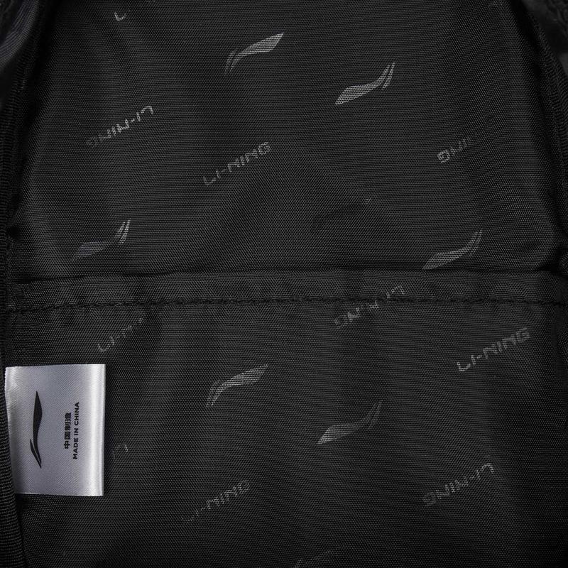 New LiNing Sports Life Collection Polyester Sling Bag Unisex Basic Black ABDV373-1