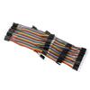 Wire Kit, 3 Pieces Colorful 10cm, Breadboard   Cables, Breadboard   Wire Kit, with 40 Pins M to FCelsius40