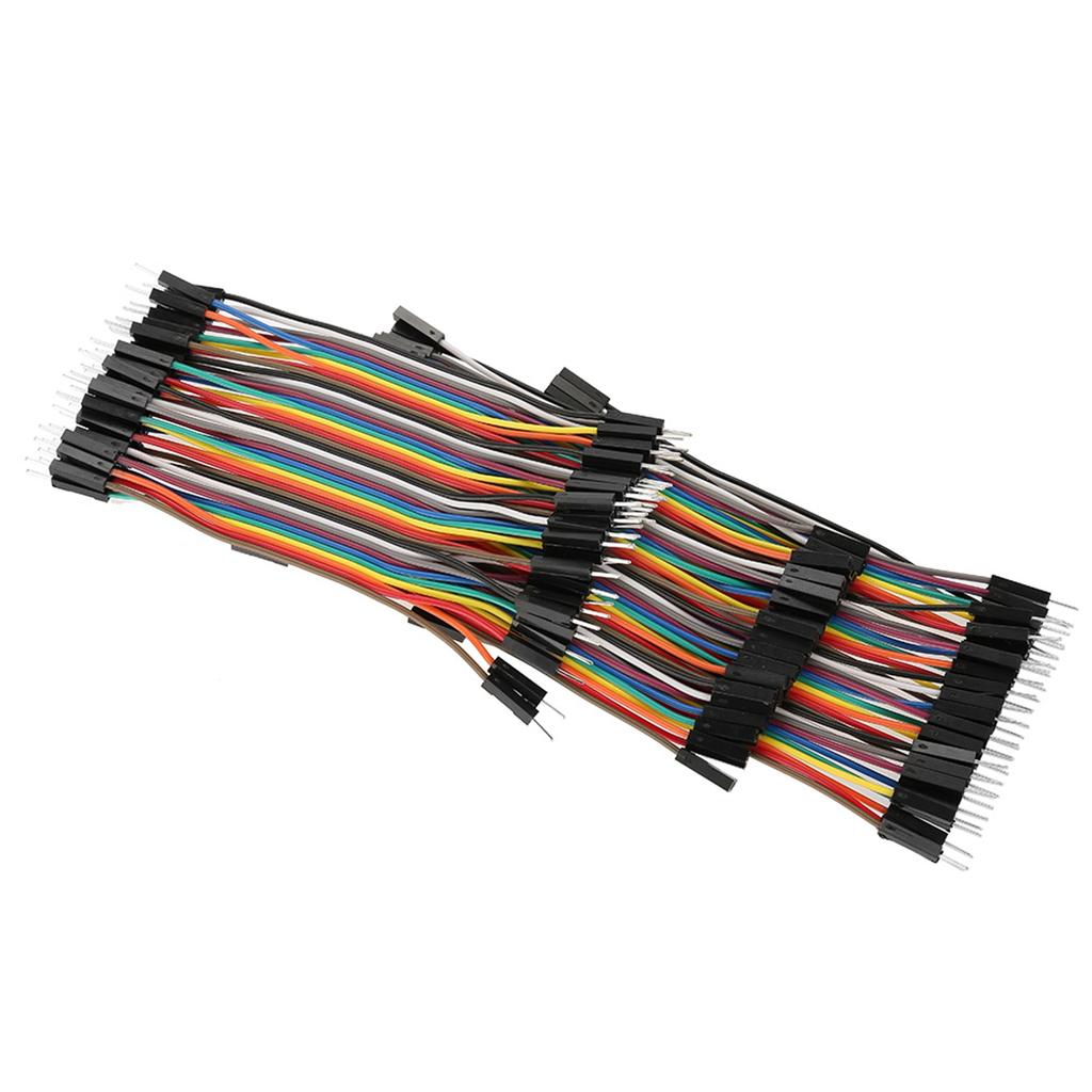 Wire Kit, 3 Pieces Colorful 10cm, Breadboard   Cables, Breadboard   Wire Kit, with 40 Pins M to FCelsius40