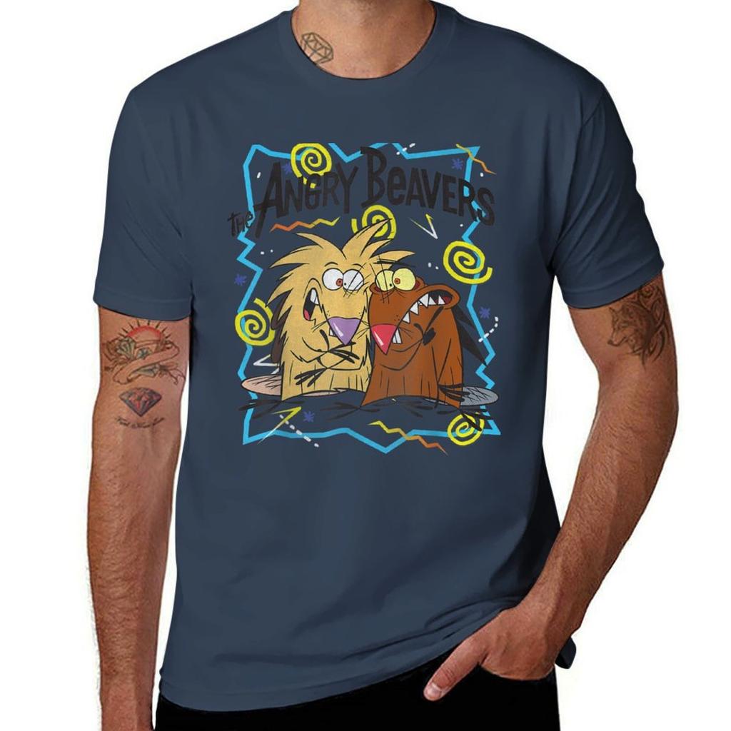 Insane Humorous Crazy Beavers Tshirt Funny T Shirts Unisex Tshirt