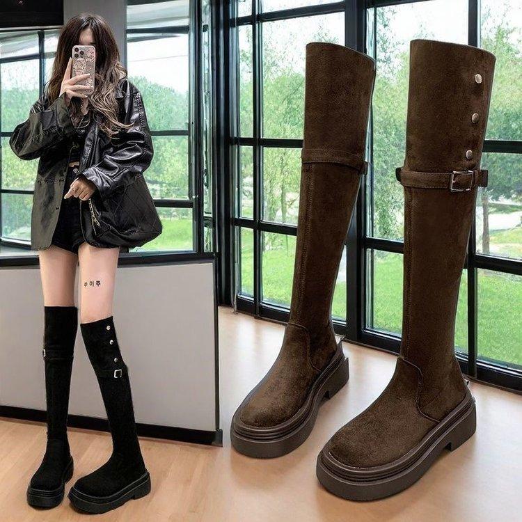 

Толстые мм толстые ботфорты выше колена детские длинные сапоги осень и зима тонкие толстоподошвенные длинные сапоги большой обхват голенища высокие сапоги сапоги для верховой езды 40