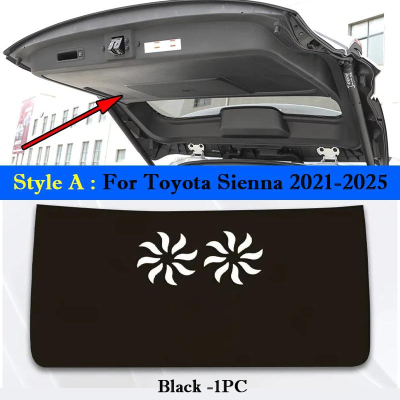 

For Toyota Sienna 2011-2026 Car Trunk Door Anti Kick Pad Tailgate Anti-Scratch Protection Mat Cargo Liner Interior Accessories