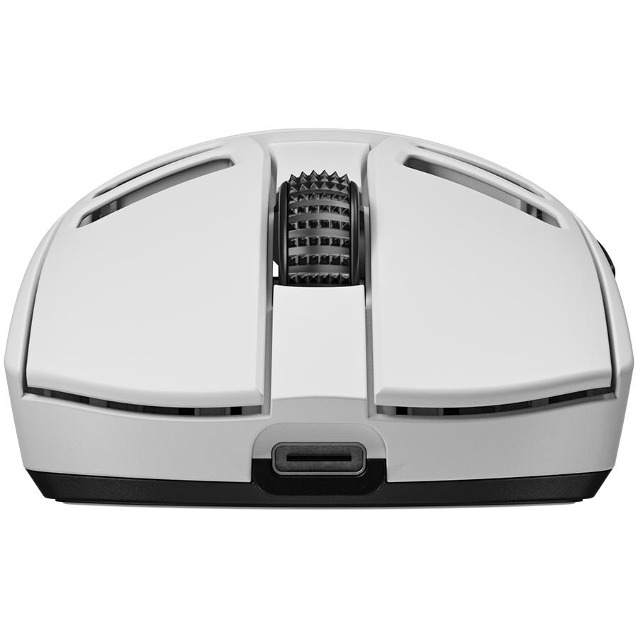 LORGAR MSE90W Wireless Magnesium Alloy Gaming Mouse, White