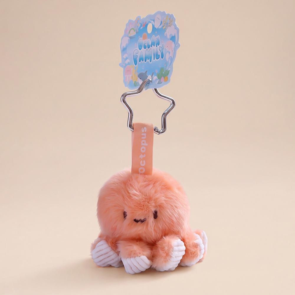 Soft Plushie Shark Seal Keychain Stuffed Animal Turtle Keychain Ocean Animal Plush Backpack