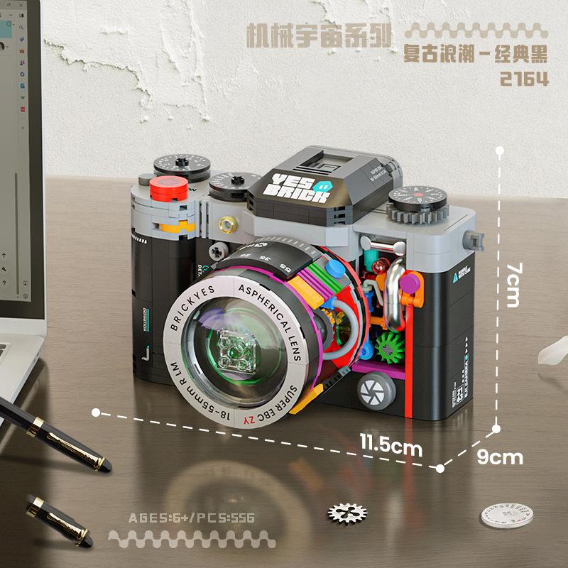 Camera Mini Bricks Set Micro Building Blocks Toys For Children 6 Years Decoration Home Block Assembling Construction For Adults
