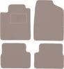 Dywaniki welurowe w kolorze beżowym: Nissan Micra K12 hatchback (2002-2010)