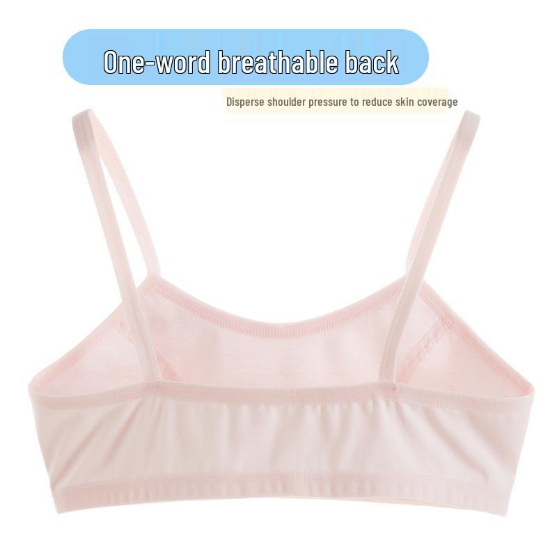 Girls' Pure Cotton Training Bra for School Students - A-Class Tube Top Vest