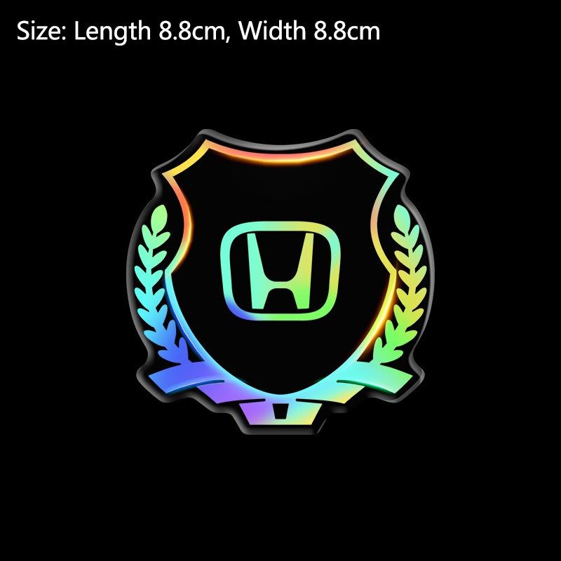 

1PC For Honda Civic Fit Jazz Accord CRV HRV City Odyssey Reflective Car Body Window Stickers Vinyl Decoration Decals Accessories