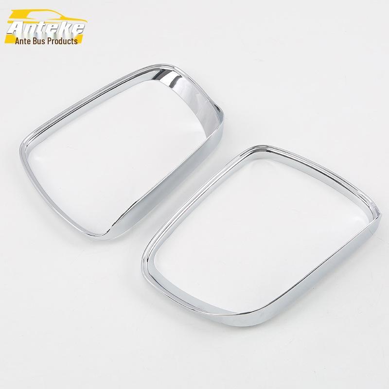 Rain Shield and Bright Ring Sticker for Sportage Rearview Mirror Modification (Fits 18 Models)