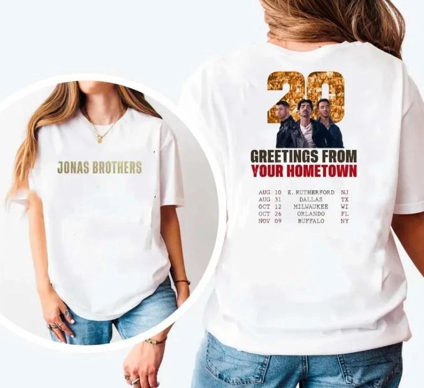 2026 Music Tour Tshirt Hometown Tour  Womens Printed Pattern Tshirt for Music Enthusiasts S