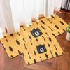 Door Rug Mat Carpet Bedroom Door Pad Toilet Bathroom Non-slip Mat Home Moisture-wicking Foot Best Mat Durable Durable