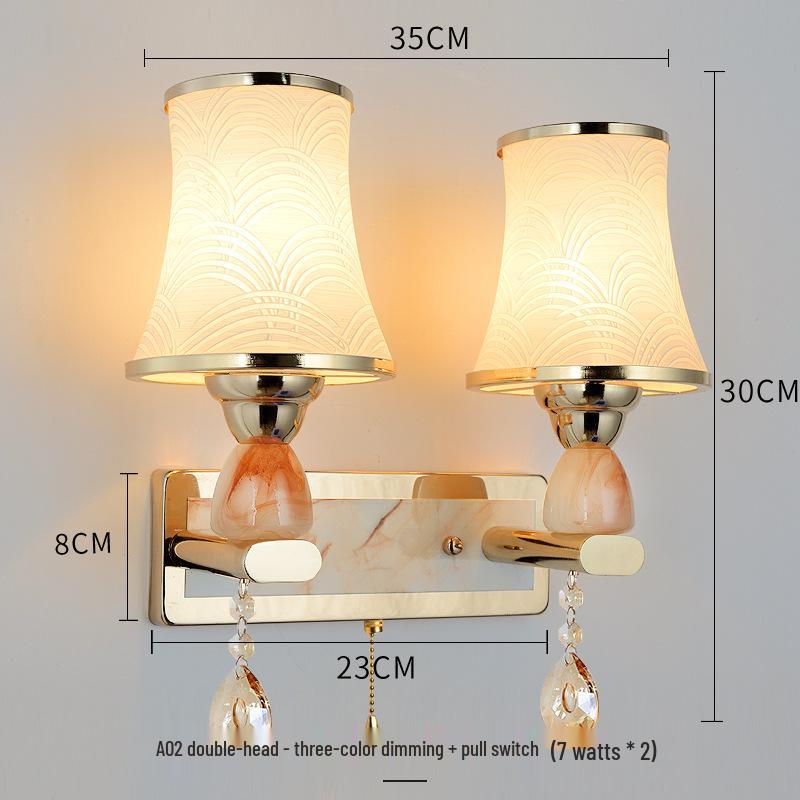 Applique Murale Moderne Chaleureuse pour Chambre à Coucher, Salon, Salle à Manger et Escalier