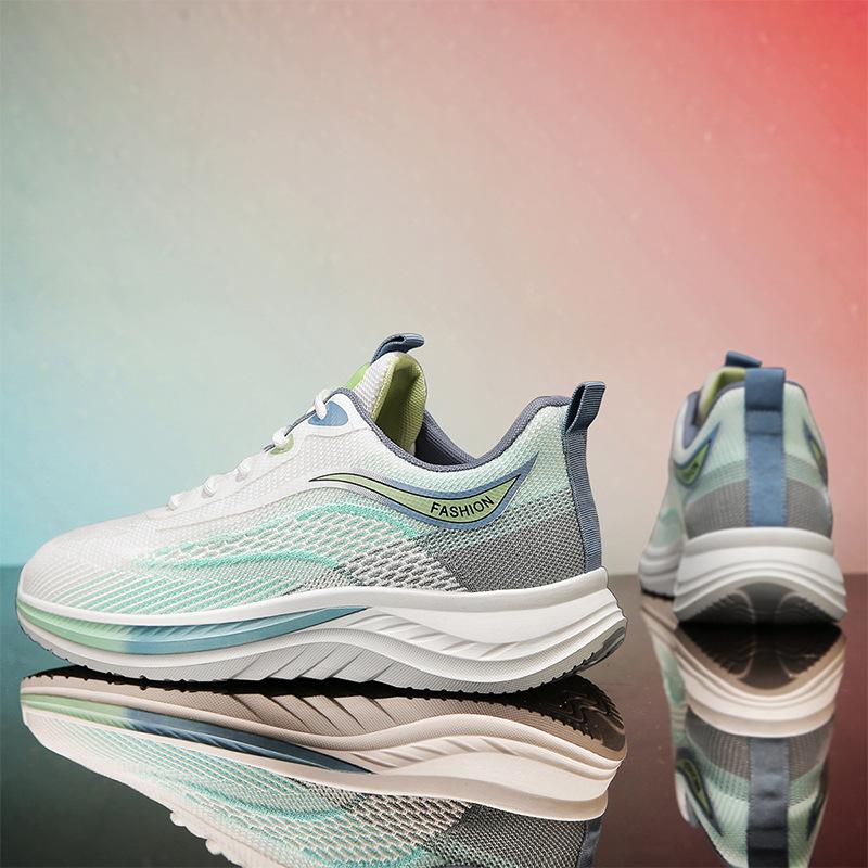 Men's 2025 New Spring and Summer Mesh Running Daily Lace-up Breathable Casual Trend Fashionable and Comfortable Sports Shoes