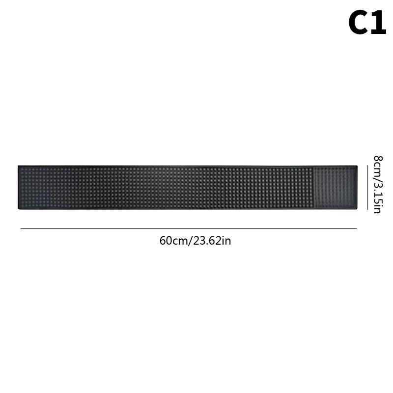 Pvc Bar Mat Anti-Slip Cafe Bar Mats Home Cup Mat Waterproof Heat Resistant Durable Drain Bar Service Spill Mat For Home Bar Cafe