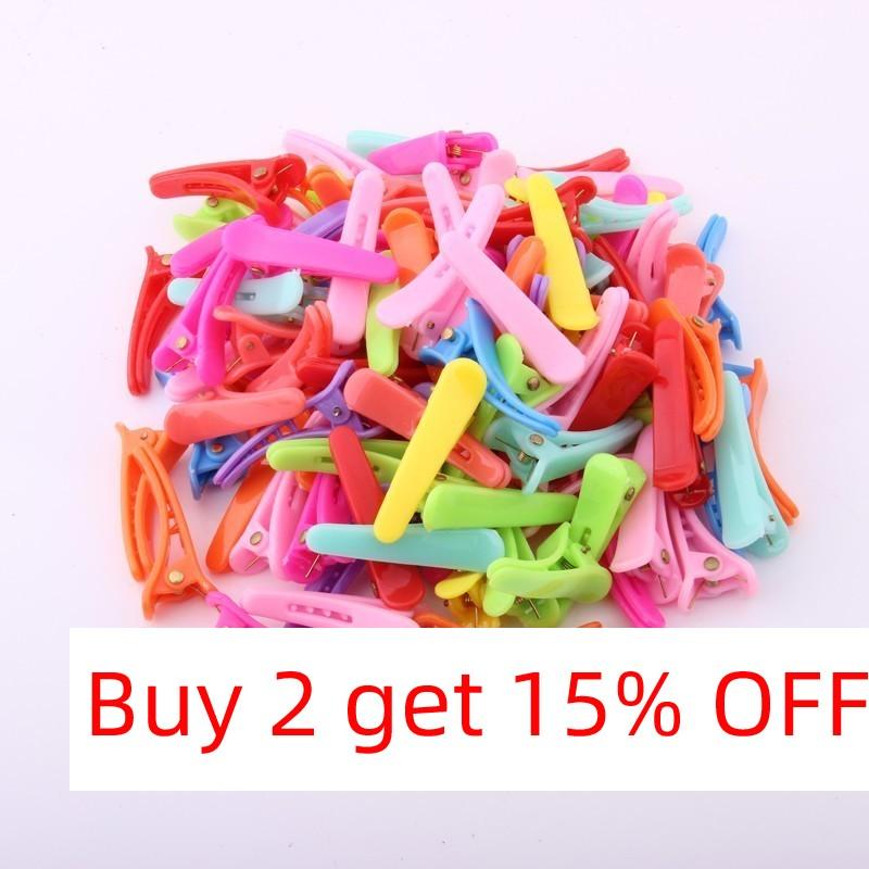 Fashion Small Hairpin for Girls Candy Color Plastic Mini Hair Claws Cute Butterflies Heart Flower Star Hair Clips Charm