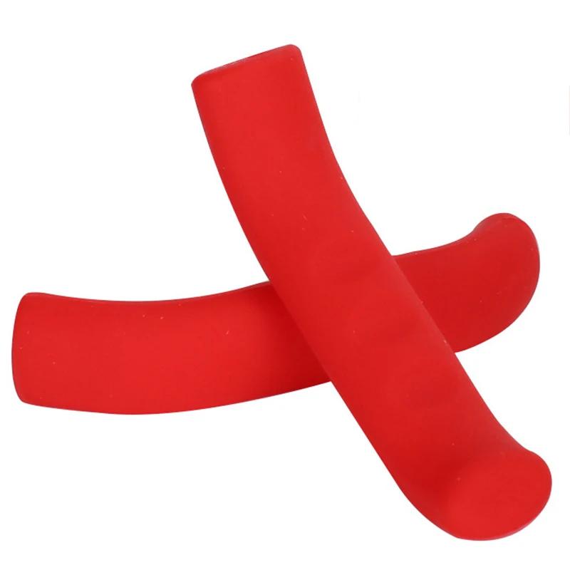 2Pcs Bicycle Brake Lever Grips Protective Cover Silicone Bike Lever Handle Anti-Skid Protectors Brake Cover Bicycle Accessories
