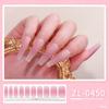 20PCS Full Nail Polish Strips Nail Wraps Decal Adhesive Nails Stickers False Nail Design Nail Polish Strips for Women