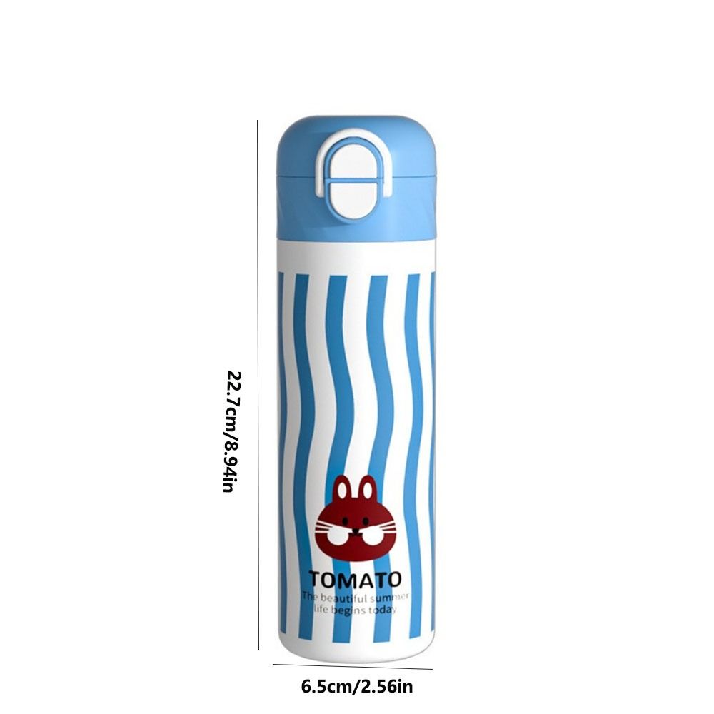 316 Stainless Steel Vacuum Flask 460ml Thermos Water Bottle Cartoon Insulation Cup  Student