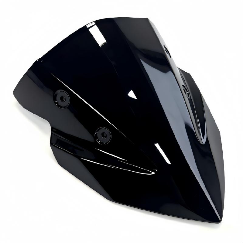 Motorcycle Windshield Air Deflector Front Windshield Flow Guide Plate Double Bubble for Kawasaki Z 400 Z400 -