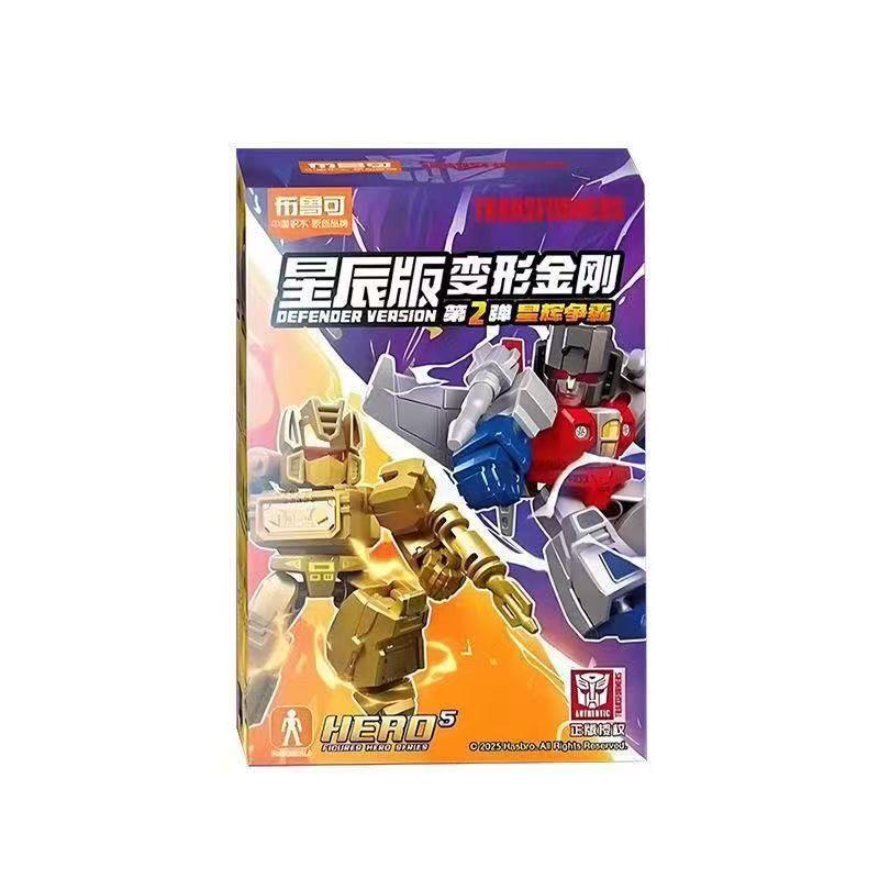 BLOKEES Original Defender Version 6 Transformers Bruticus Optimal Optimus Primal Cheetor Ultra Magnus Action Figures Toys Gift
