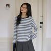 Laengsseon Ls_Striped Long-Sleeved Top
