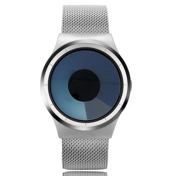 

Новые модные светящиеся сетчатые часы-завихрения для пар без стрелок