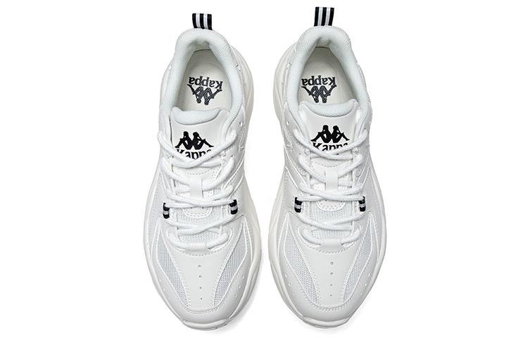 Men's Sneakers Kappa Back to Back Low top Chunky Sneakers Unisex White Black