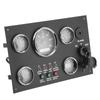 24V Gauge Cluster Oil Pressure Level Water Temperature Voltage Display with Ignition Keys