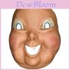 Happy Death Day Resin Mask Scary And Cute Halloween Prop For Festivals And Parties