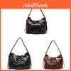 Pu Retro Shoulder Bag With Butterfly Bow Design For Daily Office Use