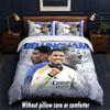 Jude Bellingham Design Bed Bedding Set 1 Duvet Cover + 2 Pillowcases Soft Breathable Household Bed Linens