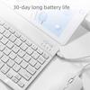 Rechargeable Wireless Bluetooth Keyboard And Mouse Set, Long Battery Life, Office Keyboard And Mouse, Ultra-Thin, White