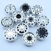 2pcs Metal Upgrade 20mm/25mm Width Wheel Drive/Bearing Hub Rim for 1/14 Tamiya RC Truck SCANIA 770S VOLVO FH16 MAN Model Car