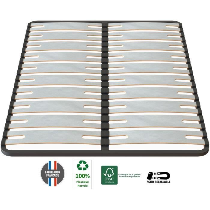 SEDAC OPTISIZE 140 X 190 Bed Base - Extra Wide 141mm Thick Slatted Frame