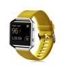 For Fitbit Blaze Silicone Watch Band With Stainless Steel Buckle For Fitness Tracking And Daily Wear