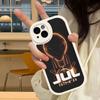 Rapper JuL C'est Pas Des Lol For IPhone 16 15 14 16E 13 12 11 Pro Max Plus Phone Leather Case