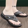 Men's outdoor casual flip flops summer new anti slip soft sole comfort beach slippers fashion breathable versatile walk sandals