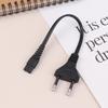 1Pc Eu Plug Double Hole Charging Cable 220V 110V Direct Charging Torch Light Charger Power Cord Flashlight Accessories
