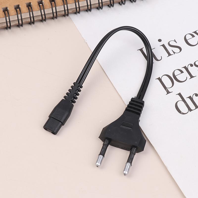 1Pc Eu Plug Double Hole Charging Cable 220V 110V Direct Charging Torch Light Charger Power Cord Flashlight Accessories