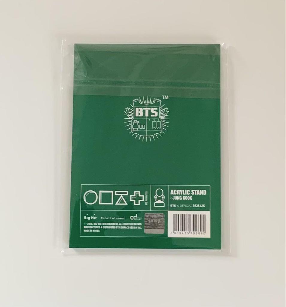 [USED] BTS 3rd MUSTER Official Acrylic Stand Jungkook JK JK