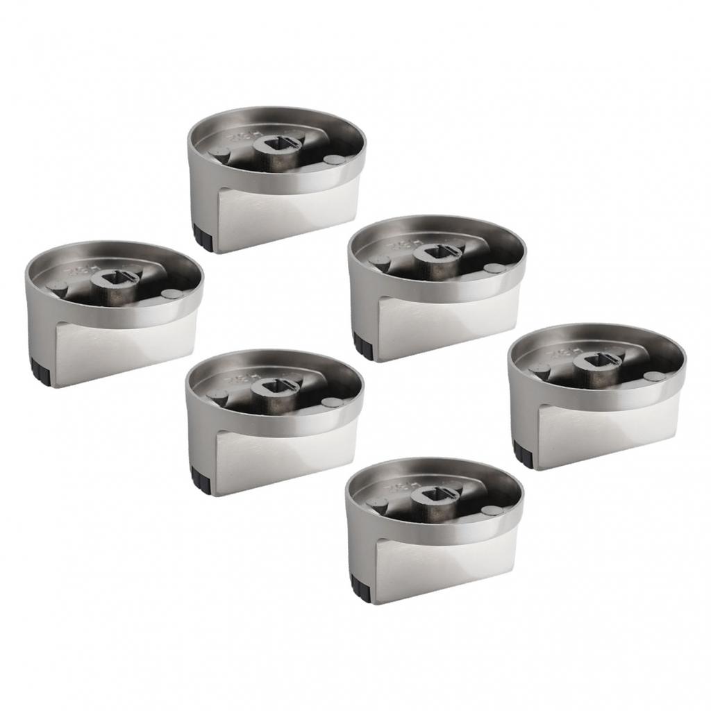 Reliable Performance Rotary Switch Control Knobs for Gas Stove Oven Set of 6