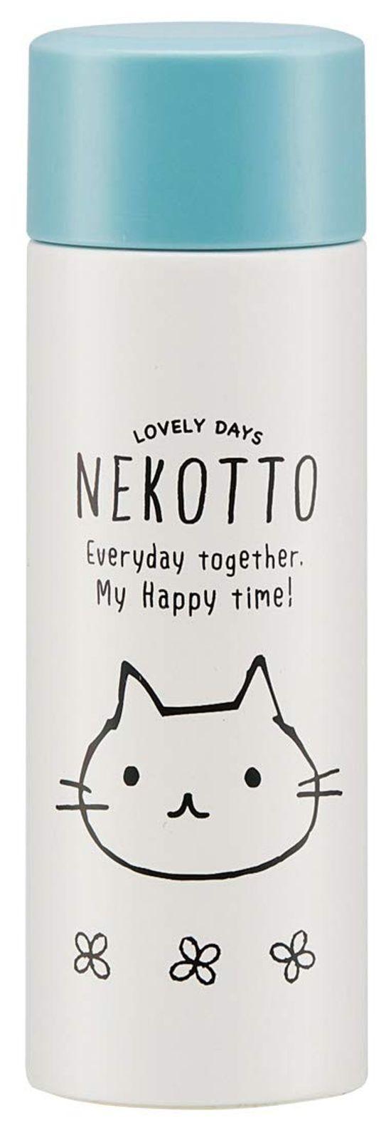 

Skater Mug Bottle Mini Stainless Steel Bottle Water Bottle Mobile Mug Cat 120ml SMBC1B