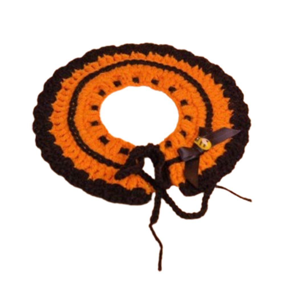 

Крылья летучей мыши Хэллоуин Кошачий ошейник Ручной вязки Хэллоуин Ошейник для собаки Хэллоуин Декор L Insects Scarf