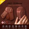 OriMouse Portable Wireless Mouse Touch No USB Receiver Bluetooth Mocha Brown myAir.0 [3D Origami-sized Scrolling, Ultra-Thin, Lightweight, Required,