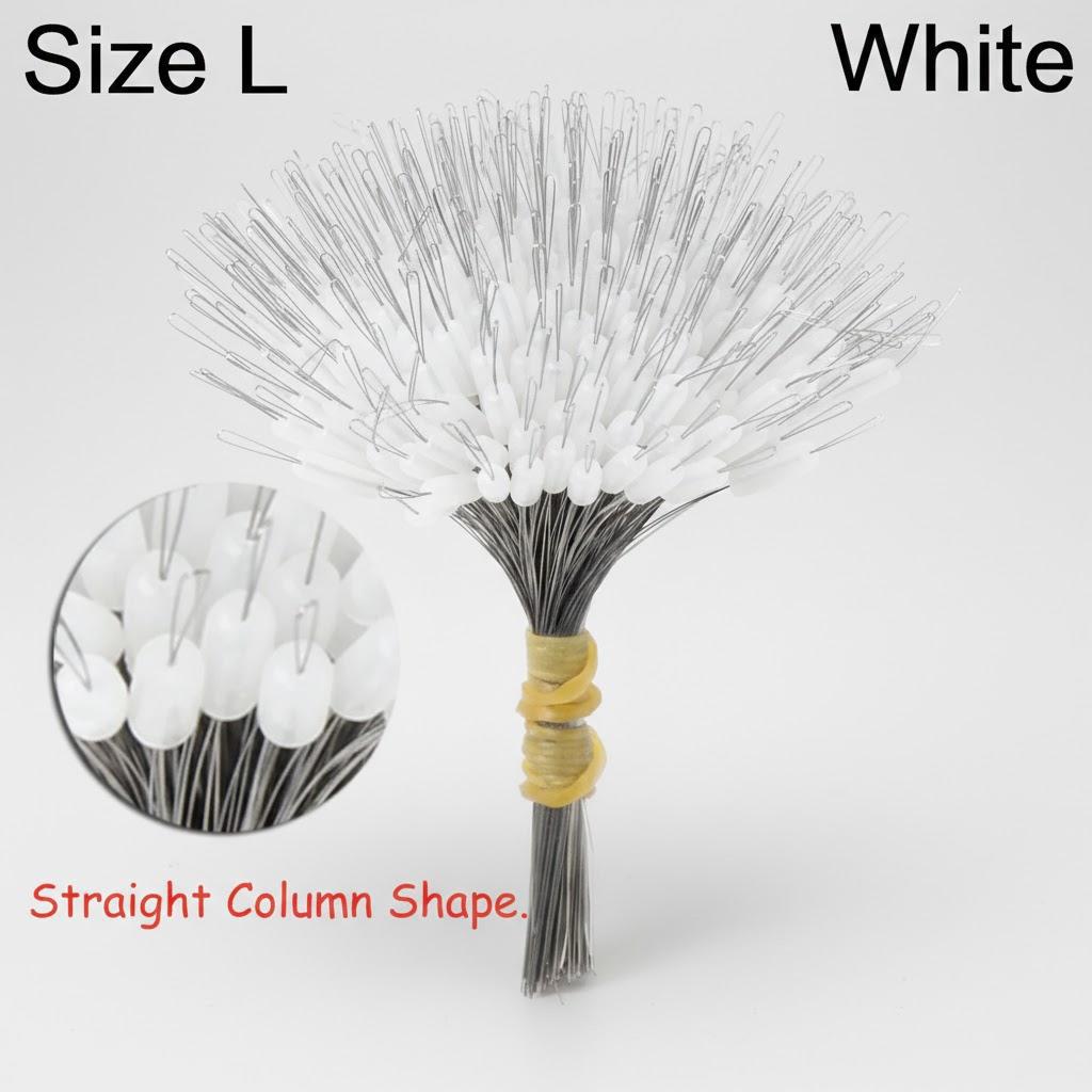 300Pcs Silicon Space Bean Fishing Float Resistant Anti-Strand Fish Line Spacebean Fishing Tackle Accessories