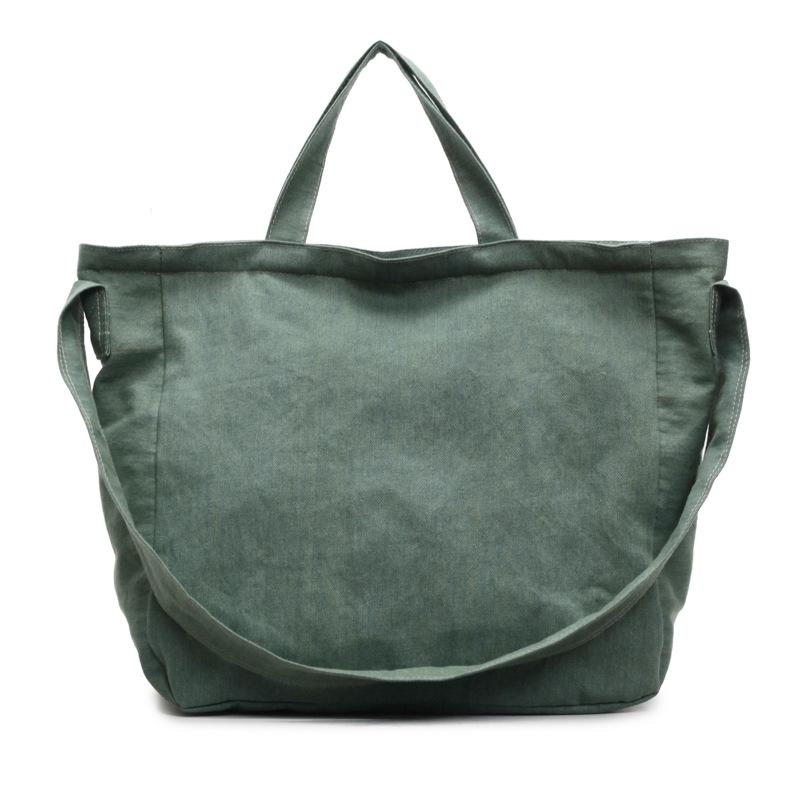 Large-capacity Commuting Denim Bag Simple Style, Versatile Underarm Tote Bag Single-shoulder Crossbody Bag Casually