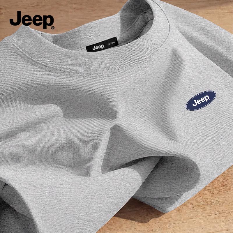 JEEP Men's Heavyweight Cotton Short Sleeve T-Shirt