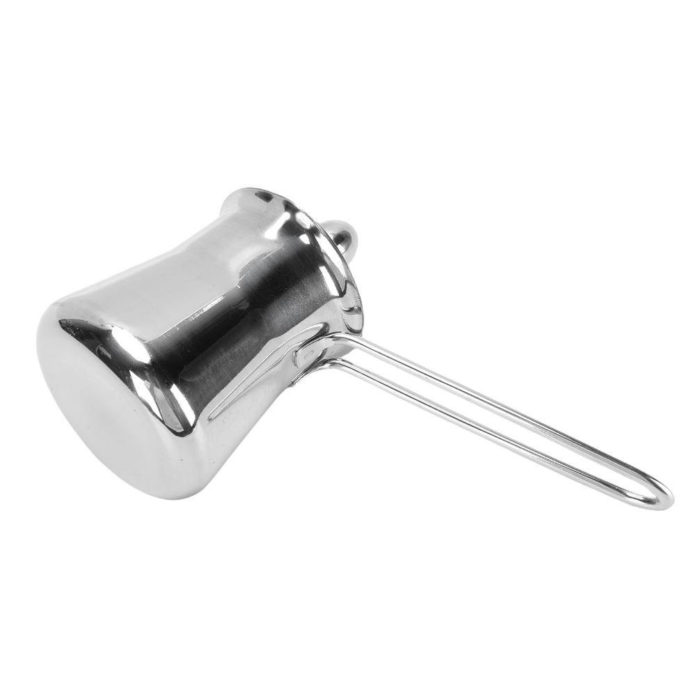 450ml 15.2oz Greek Coffee Pot Stainless Steel Milk Warmer Pot Turkish Coffee Pot For Coffee Making
