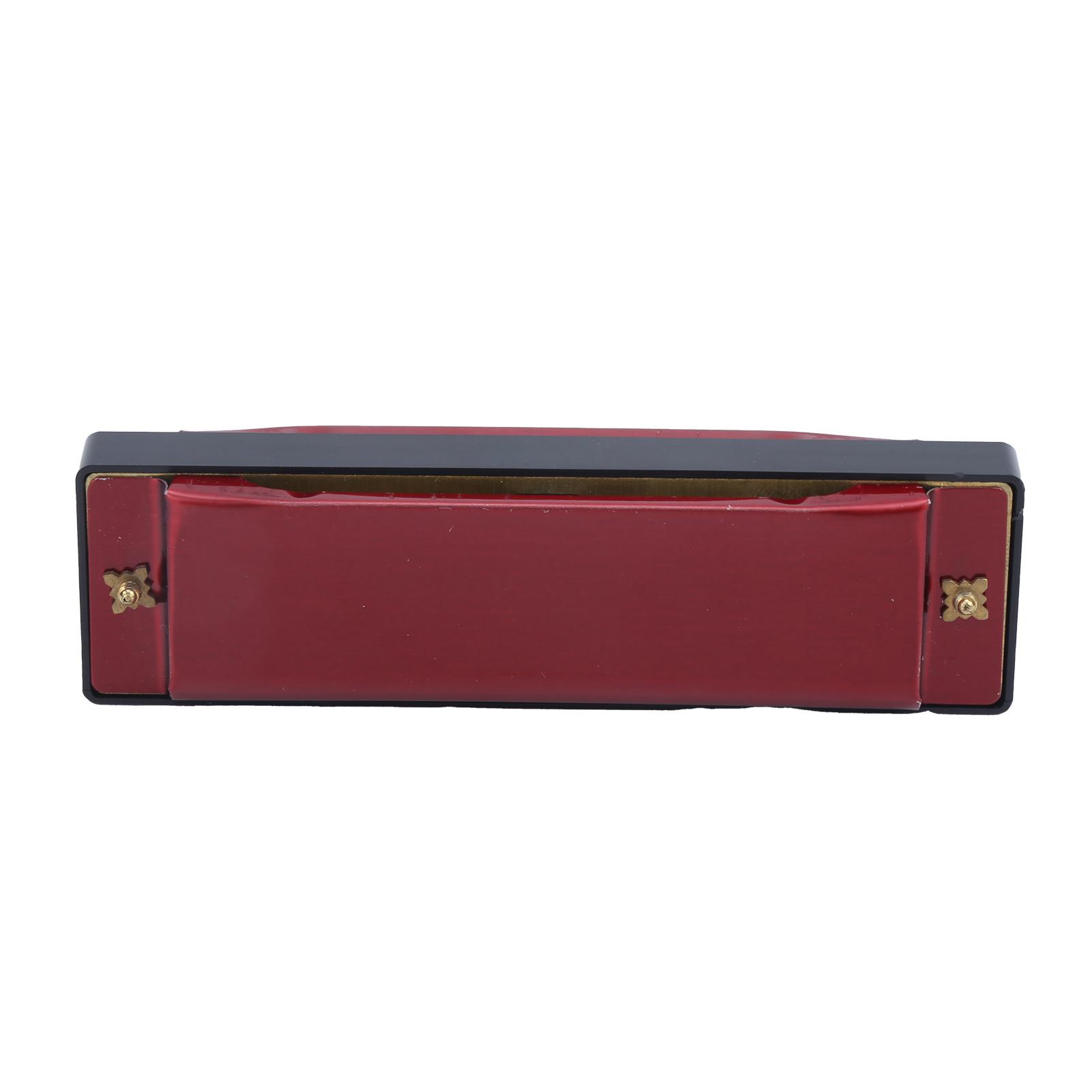 Harmonica 10 Hole 20   G Key Playing Mouth Organ Wind Musical Instrument with Box Cloth