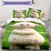 3pcs Custom Name In the Night Garden Bedding Set Duvet Cover Closure Includes 1 Duvet Cover & 2 Pillowcases, Soft and Comfortable for All Seasons.